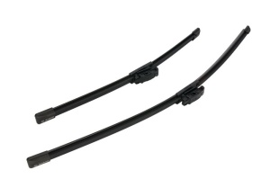 Set 3 stergatoare DACIA DOKKER Pickup din 2017-2021, pentru parbriz si luneta fata si spate auto, Bosch Twin-Aerotwin, din cauciuc siliconat rezistent, 4 Stickere Auto DACIA - Img 5