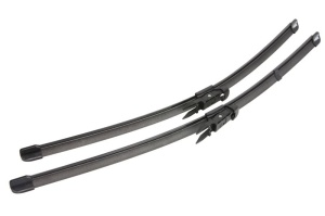 Set 3 stergatoare MINI MINI PACEMAN (R61) din 2012 - 2016, pentru parbriz si luneta fata si spate auto, Valeo Silencio Xtrm, din cauciuc siliconat rezistent, 4 Stickere Auto MINI v12865