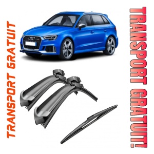 Set 3 stergatoare parbriz si luneta Bosch Aerotwin pentru Audi RS3 (8VA) Sportback (02.15 -) Bosch