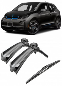 Set 3 stergatoare parbriz si luneta Bosch Aerotwin pentru BMW i 3 (I 01) (11.13 -) Bosch accesorii pentru autoturismul tau - masina v219008