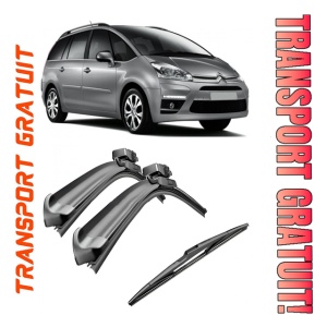 Set 3 stergatoare parbriz si luneta Bosch Aerotwin pentru Citroen C4 Grand Picasso (B58) (04.08 - 12.11) Bosch