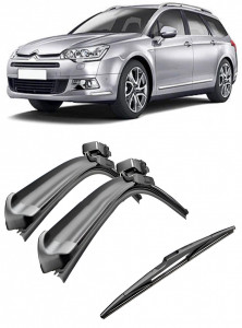 Set 3 stergatoare parbriz si luneta Bosch Aerotwin pentru Citroen C5 (X3) Break (10.04 - 09.07) Bosch accesorii pentru autoturismul tau - masina v218921
