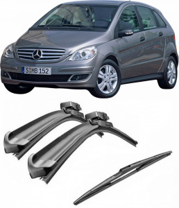 Set 3 stergatoare parbriz si luneta Bosch Aerotwin pentru Mercedes-Benz B-Klasse (245) (04.05 - 05.11) Bosch accesorii pentru autoturismul tau - masina v219254