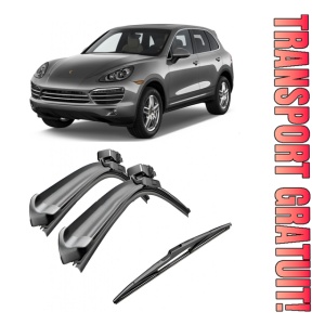 Set 3 stergatoare parbriz si luneta Bosch Aerotwin pentru Porsche Cayenne (07.10 - 08.14) Bosch