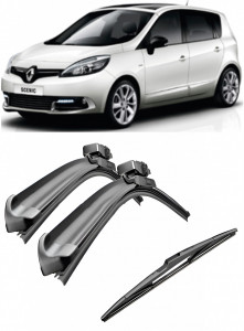 Set 3 stergatoare parbriz si luneta Bosch Aerotwin pentru Renault Scenic III (JZ) (05.09 -) Bosch accesorii pentru autoturismul tau - masina v219972