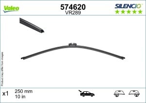 Set 3 stergatoare PEUGEOT 308 III (FB_, FH_, FP_, F3_, FM_) din 2021, pentru parbriz si luneta fata si spate auto, Valeo Silencio, din cauciuc siliconat rezistent, 4 Stickere Auto PEUGEOT v11929
