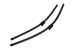 Set 3 stergatoare Volkswagen TIGUAN ALLSPACE (BW2, BJ2) din 2017 - 2021, pentru parbriz si luneta fata si spate auto, Valeo HydroConnect, din cauciuc siliconat rezistent, 4 Stickere Auto VW v12590
