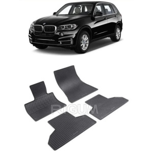Set 4 covorase Bmw Seria X6 2014-2019, din cauciuc 100%, compatibile cu autoturismul BMW Seria X6 v972