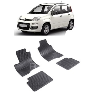 Set 4 covorase Fiat Panda 2012-prezent, din cauciuc 100%, compatibile cu autoturismul FIAT Panda v1434