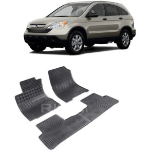 Set 4 covorase Honda Cr-V 2007-2012, din cauciuc 100%, compatibile cu autoturismul HONDA CR-V v792
