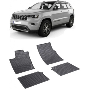 Set 4 covorase Jeep Grand Cherokee 2011-2013, din cauciuc 100%, compatibile cu autoturismul JEEP Grand v4582