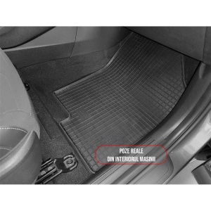 Set 4 covorase Kia Sportage Hev 2022-prezent, din cauciuc 100%, compatibile cu autoturismul KIA Sportage v3276