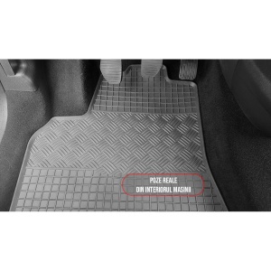 Set 4 covorase Peugeot Partner 5M 2008-2018, din cauciuc 100%, compatibile cu autoturismul PEUGEOT Partner v5455