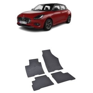 Set 4 covorase Suzuki Swift 2024-prezent, din cauciuc 100%, compatibile cu autoturismul SUZUKI Swift v4517