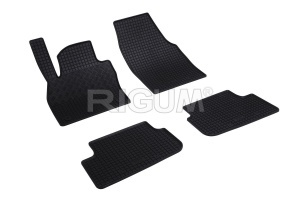 Set 5 covorase AUDI A1 GB din 07.2018-PREZENT, cu covoras tunel median, CAROSERIE HATCHBACK, Presuri cauciuc 100%, compatibil cu autoturismul AUDI A1 GB, Rigum - Img 3