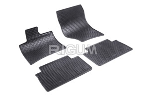 Set 5 covorase AUDI Q7 4L din 03.2006-05.2015, cu covoras tunel median, CAROSERIE SUV, Presuri cauciuc 100%, compatibil cu autoturismul AUDI Q7 4L, Rigum - Img 3