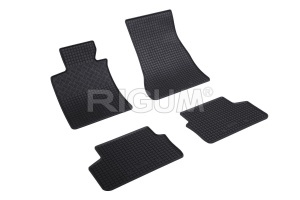 Set 5 covorase BMW SERIA 5 G30 PHEV din 03.2017-PREZENT, cu covoras tunel median, CAROSERIE SEDAN, Presuri cauciuc 100%, compatibil cu autoturismul BMW SERIA 5 G30 PHEV, Rigum - Img 3