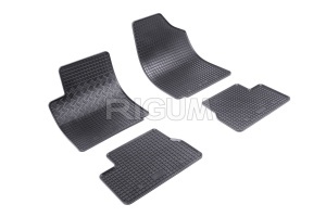 Set 5 covorase CITROEN C3 I din 2002-2009, cu covoras tunel median, CAROSERIE HATCHBACK, Presuri cauciuc 100%, compatibil cu autoturismul CITROEN C3 I, Rigum - Img 3