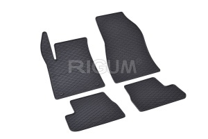 Set 5 covorase CITROEN C3 IV din 04.2024-PREZENT, cu covoras tunel median, CAROSERIE HATCHBACK, Presuri cauciuc 100%, compatibil cu autoturismul CITROEN C3 IV, Rigum - Img 3