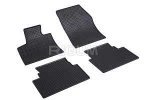 Set 5 covorase CITROEN C5 AIRCROSS din 02.2019-PREZENT, cu covoras tunel median, CAROSERIE SUV, Presuri cauciuc 100%, compatibil cu autoturismul CITROEN C5 AIRCROSS, Rigum - Img 3