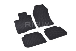 Set 5 covorase HONDA CR-V VI HYBRID din 08.2023-PREZENT, cu covoras tunel median, CAROSERIE SUV, Presuri cauciuc 100%, compatibil cu autoturismul HONDA CR-V VI HYBRID, Rigum - Img 3