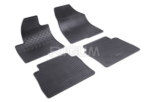 Set 5 covorase HYUNDAI SANTA FE II din 04.2006-2010, cu covoras tunel median, CAROSERIE SUV, Presuri cauciuc 100%, compatibil cu autoturismul HYUNDAI SANTA FE II, Rigum - Img 3