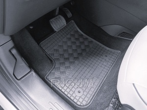 Set 5 covorase JEEP AVENGER EV din 2023-PREZENT, cu covoras tunel median, CAROSERIE SUV, Presuri cauciuc 100%, compatibil cu autoturismul JEEP AVENGER EV, Rigum - Img 5