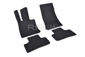 Set 5 covorase MERCEDES GLC C254 din 07.2023-PREZENT, cu covoras tunel median, CAROSERIE SUV, Presuri cauciuc 100%, compatibil cu autoturismul MERCEDES GLC C254, Rigum - Img 3