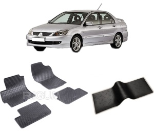 Set 5 covorase MITSUBISHI LANCER IX din 10.2007-08.2017, cu covoras tunel median, CAROSERIE SEDAN, Presuri cauciuc 100%, compatibil cu autoturismul MITSUBISHI LANCER IX, Rigum - Img 2
