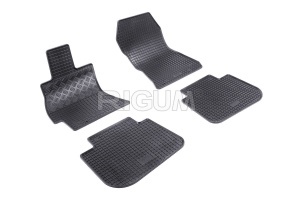 Set 5 covorase SUBARU LEGACY V din 2009-2014, cu covoras tunel median, CAROSERIE COMBI, Presuri cauciuc 100%, compatibil cu autoturismul SUBARU LEGACY V, Rigum - Img 3