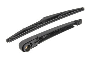 Set brat stergator spate cu lamela pentru HYUNDAI ACCENT III (MC) din 2005-2010, pentru spate, din cauciuc siliconat rezistent, 4 stickere auto HYUNDAI v1813