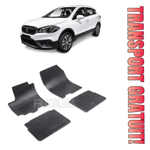 set covorase auto dedicate, din cauciuc 100% Premium Suzuki Sx4 S-Cross, Suv, fabricat din 09.2013 - 2019