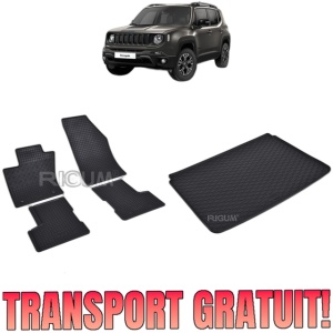 Set Covorase Auto Si Tavita Portbagaj JEEP RENEGADE 4XE PHEV din 06.2020 - 2026, caroserie suv,