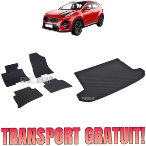Set Covorase Auto Si Tavita Portbagaj KIA SPORTAGE IV din 01.2016 - 2021, caroserie suv,