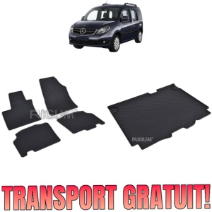 Set Covorase Auto Si Tavita Portbagaj MERCEDES CITAN 5M din 2022 - 2026, caroserie van,
