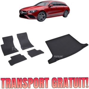 Set Covorase Auto Si Tavita Portbagaj MERCEDES CLA SHOOTING BRAKE din 09.2019 - 2026, caroserie combi,