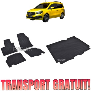 Set Covorase Auto Si Tavita Portbagaj MERCEDES T-CLASS din 04.2022 - 2026, caroserie van,