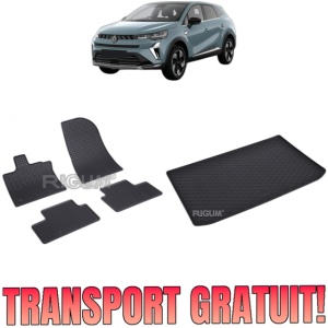 Set Covorase Auto Si Tavita Portbagaj RENAULT CAPTUR II E-TECH FULL HYBRID FACELIFT din 07.2024 - 2026, caroserie suv, PORTBAGAJ SUPERIOR