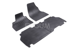 Set Covorase Auto Si Tavita Portbagaj RENAULT KANGOO II din 2008 - 04.2021, caroserie van 5 locuri, 5 LOCURI - Img 2