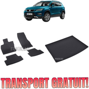 Set Covorase Auto Si Tavita Portbagaj SEAT ATECA din 09.2016 - 2026, caroserie suv, 4X2, PORTBAGAJ SUPERIOR