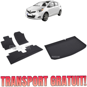 Set Covorase Auto Si Tavita Portbagaj TOYOTA YARIS III din 09.2011 - 08.2020, caroserie hatchback, PORTBAGAJ SUPERIOR