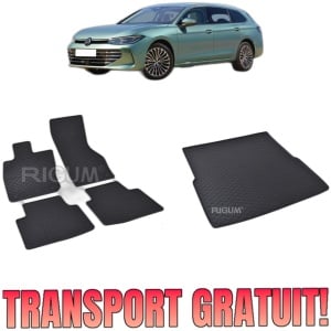 Set Covorase Auto Si Tavita Portbagaj VOLKSWAGEN PASSAT B9 din 11.2023 - 2026, caroserie combi, PORTBAGAJ SUPERIOR