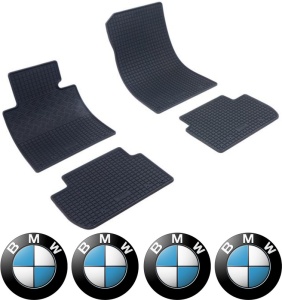 Set covorase BMW Seria 3 E46 Sedan 1998 - 02.2005 si 4 stickere rotunde BMW accesorii pentru autoturismul tau - masina v4927