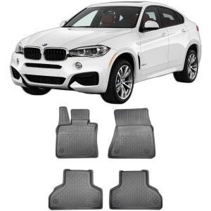 Set covorase BMW X6 F16, din 11.2014 - 10.2019, covorase tavita, caroserie SUV AL 3-LEA rand exclus, compatibile cu autoturismul BMW X6 F16, ARISTAR - Img 2