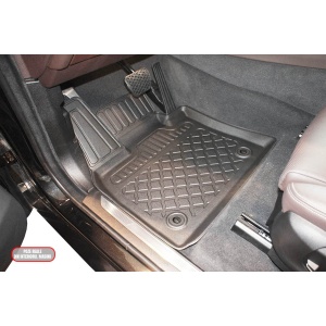 Set covorase BMW X6 F16, din 11.2014 - 10.2019, covorase tavita, caroserie SUV AL 3-LEA rand exclus, compatibile cu autoturismul BMW X6 F16, ARISTAR - Img 5