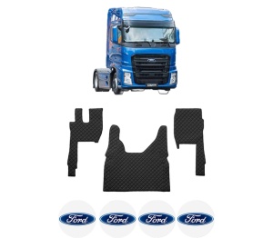 Set covorase Camion Tir FORD F-MAX din 2018, Auto, 4x Stickere auto cu FORD