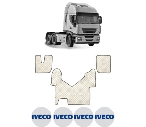 Set covorase Camion Tir Iveco STRALIS II din 2012-2017, Auto, 4x Stickere auto cu Iveco
