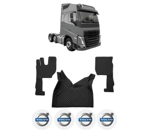 Set covorase Camion Tir VOLVO FH III din 2020-2024, Auto, 4x Stickere auto cu VOLVO