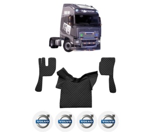 Set covorase Camion Tir VOLVO FH16 II din 2012-2014, Auto, 4x Stickere auto cu VOLVO