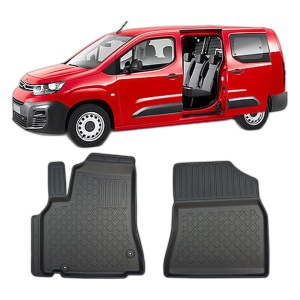 Set covorase CITROEN BERLINGO II, din 2008 - 08.2018, covorase tavita, caroserie VAN 2-5-7 LOCURI, rand 1, compatibile cu autoturismul CITROEN BERLINGO II, ARISTAR - Img 2